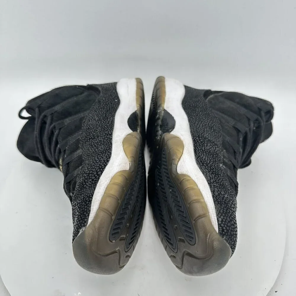 Nike Air Jordan 11 Heiress Youth Size 6Y Women 7.5 852625-030 Black White Shoes
